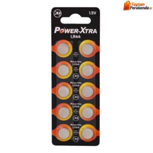 Power-Xtra LR44 Size Alkaline Pil - Blister ( 1 adet )